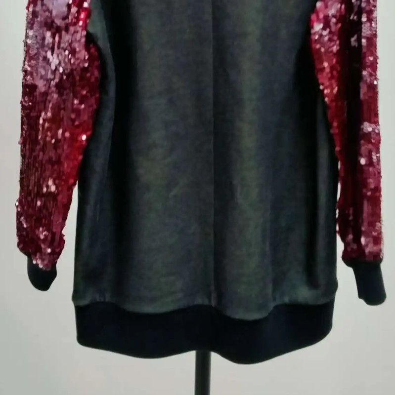 Givenchy Givenchy Gray Long Sleeve Sweatshirt for Women 0089 Size S / US 4 / IT 40 - 6 Thumbnail