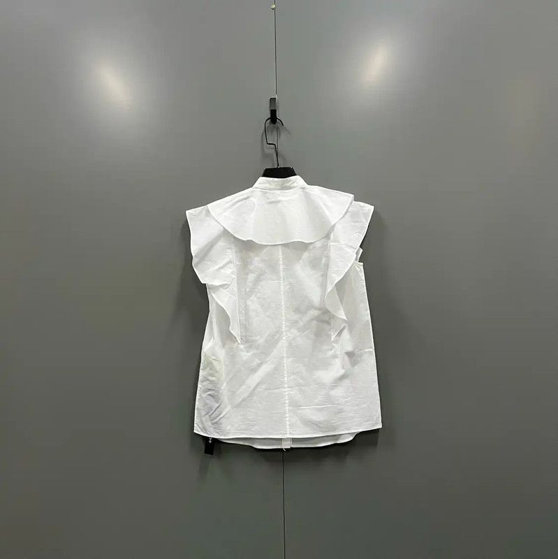 Givenchy Givenchy White Summer Short Sleeve Shirt 0089 Size ONE SIZE - 2 Thumbnail