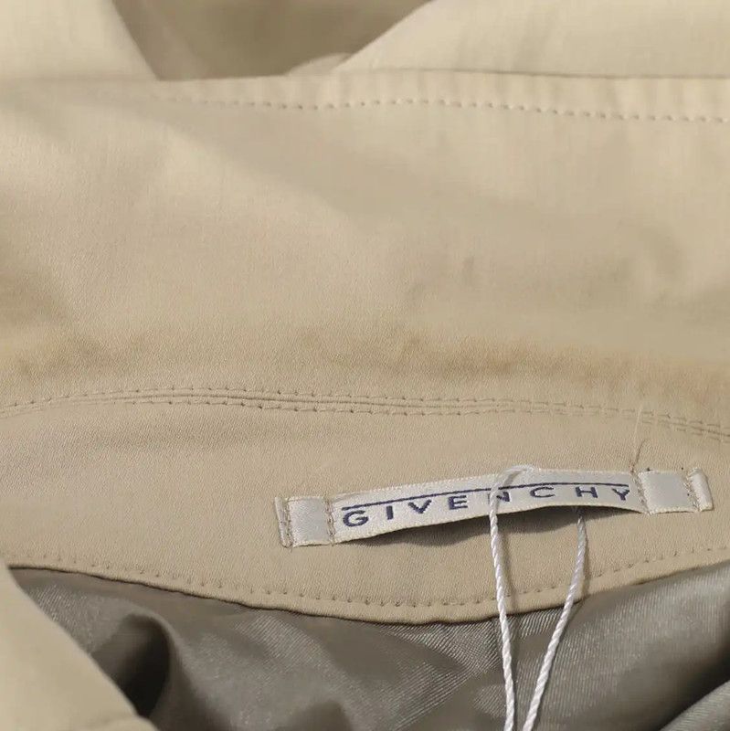 Givenchy Givenchy Women's Long Khaki Cotton Trench Coat 0089 Size S / US 4 / IT 40 - 5 Thumbnail