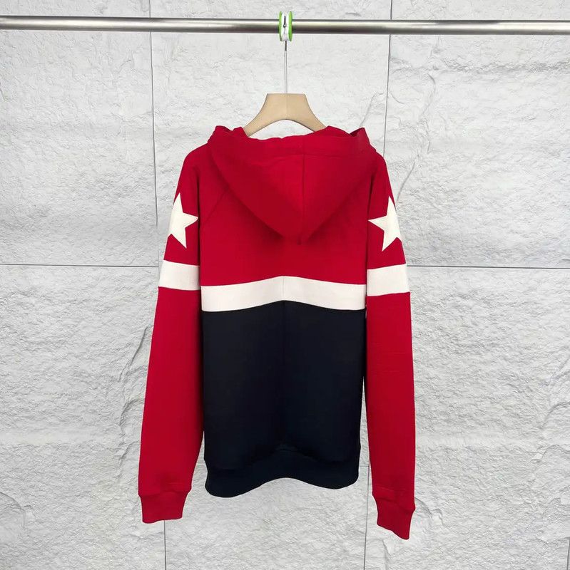 Givenchy Givenchy Red Cotton Women's Hoodie 0089 Size M / US 6-8 / IT 42-44 - 2 Thumbnail