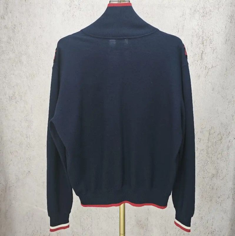 Givenchy Givenchy Women's Wool Cardigan in Dark Blue 0089 Size XS / US 0-2 / IT 36-38 - 5 Thumbnail