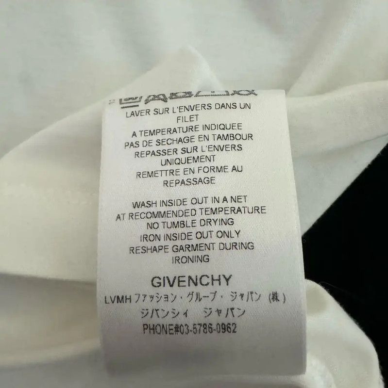 Givenchy Givenchy Women's White Logo T-shirt XS 0089 Size XS / US 0-2 / IT 36-38 - 5 Thumbnail