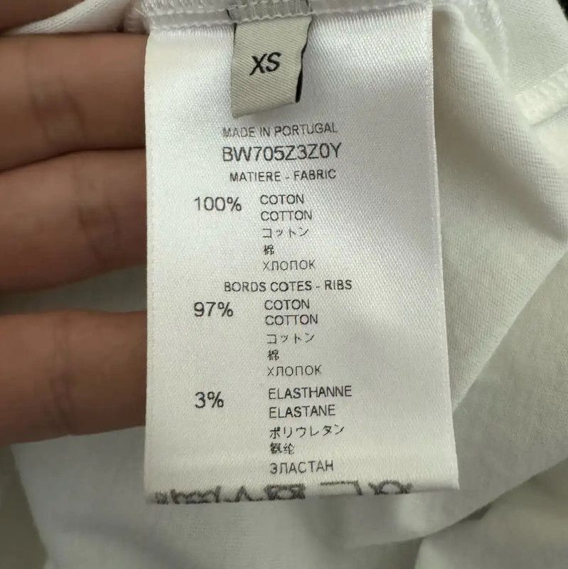 Givenchy Givenchy Women's White Logo T-shirt XS 0089 Size XS / US 0-2 / IT 36-38 - 4 Thumbnail