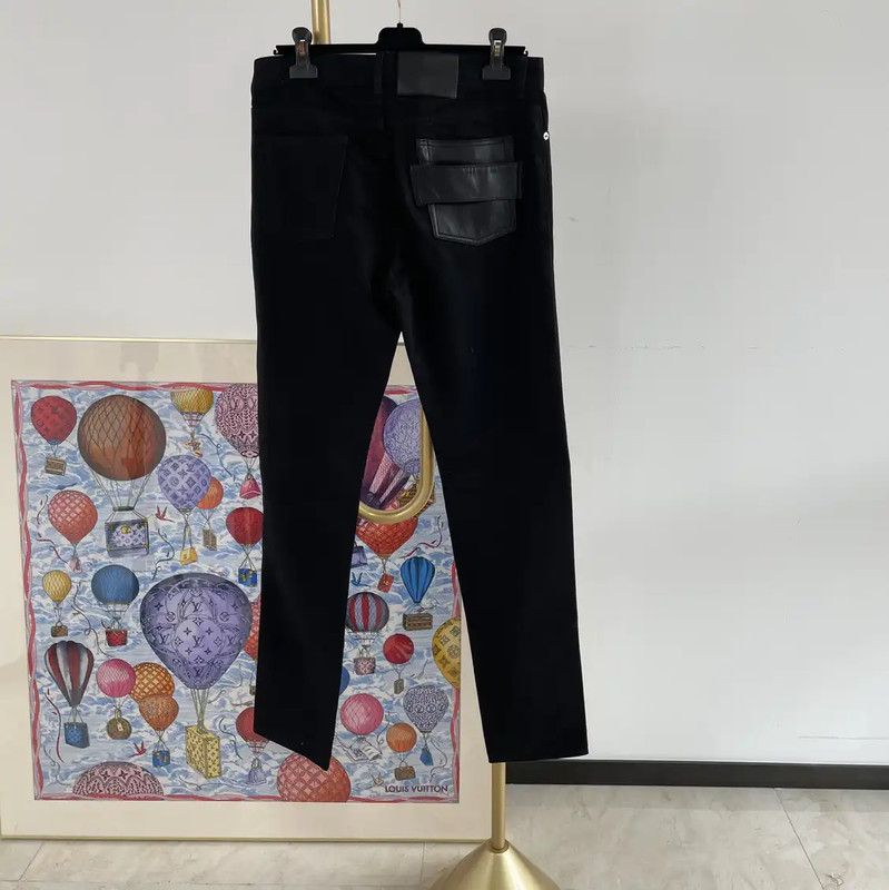 Givenchy Givenchy Women's Black Cotton Jeans, Size L 0089 Size 29" - 2 Thumbnail