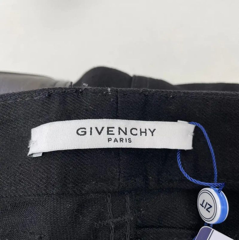 Givenchy Givenchy Women's Black Cotton Jeans, Size L 0089 Size 29" - 6 Thumbnail