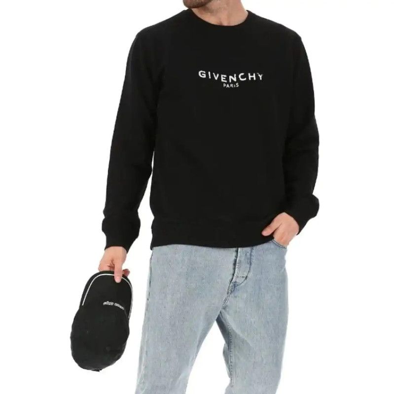 Givenchy Givenchy Black Cotton Women's T-Shirt 0089 Size L / US 10 / IT 46 - 4 Thumbnail