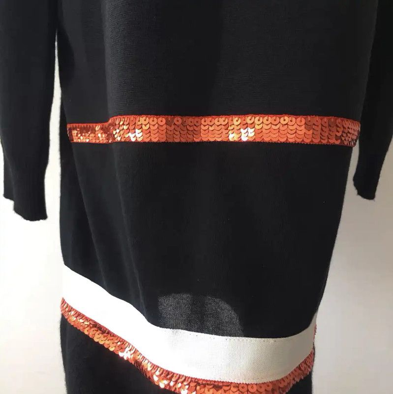 Givenchy Givenchy Color Block Wool Blend Dress 0089 Size S / US 4 / IT 40 - 7 Thumbnail