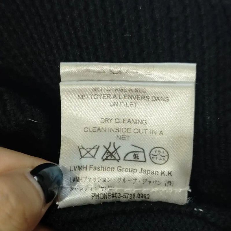 Givenchy Givenchy Black Wool Women's Sweater 0089 Size S / US 4 / IT 40 - 6 Thumbnail