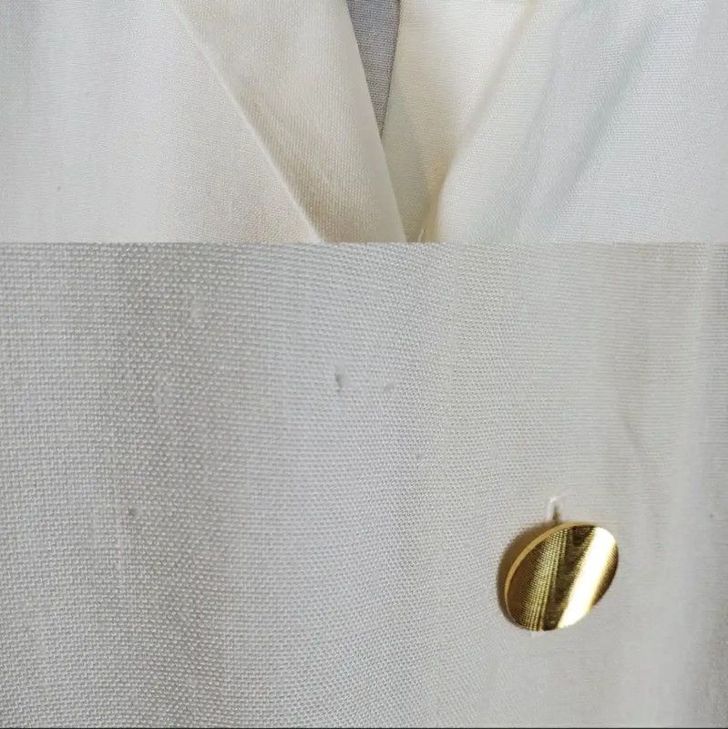 Givenchy Givenchy Summer White Short Sleeve Cardigan 0089 Size M / US 6-8 / IT 42-44 - 8 Thumbnail
