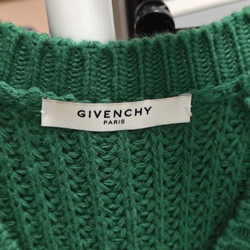 Givenchy Givenchy Colorful Knit Sweater in Red Green Blue 0089 Size XS / US 0-2 / IT 36-38 - 3 Thumbnail