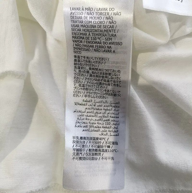 Givenchy Givenchy Women's Cotton White T-Shirt 0089 Size XL / US 12-14 / IT 48-50 - 7 Thumbnail