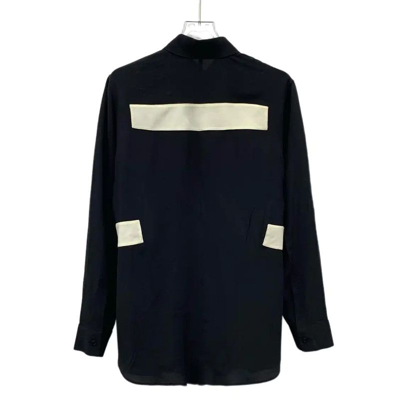 Givenchy Givenchy Black Silk Women's Shirt 0089 Size XS / US 0-2 / IT 36-38 - 2 Thumbnail