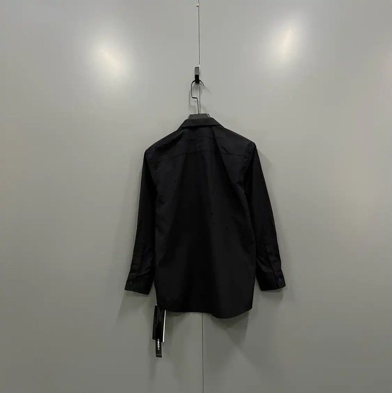 Givenchy Givenchy Black Logo Long Sleeve Shirt 0089 Size ONE SIZE - 3 Thumbnail
