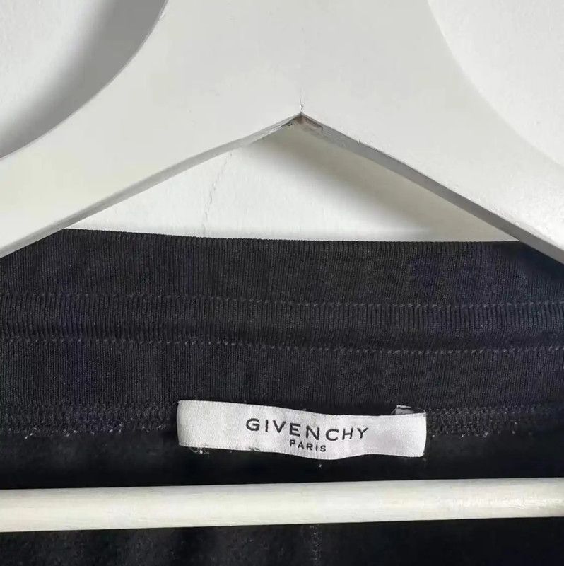 Givenchy Givenchy Black Casual Pants for Women 0089 Size 22" - 2 Thumbnail