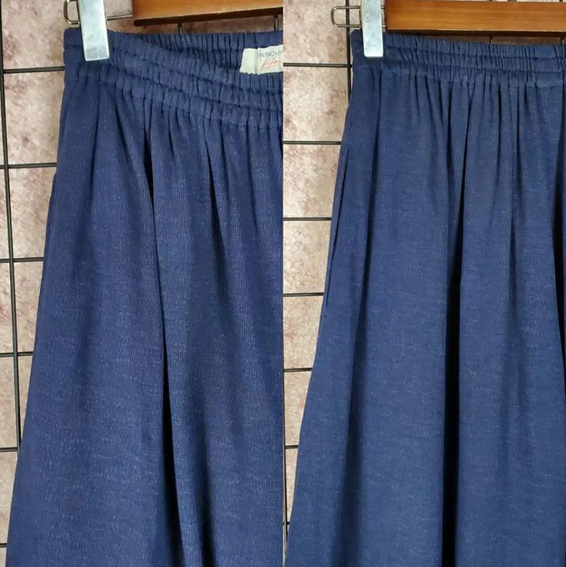 Givenchy Givenchy M Size Navy Cotton Casual Pants 0089 Size 26" / US 2 / IT 38 - 5 Thumbnail