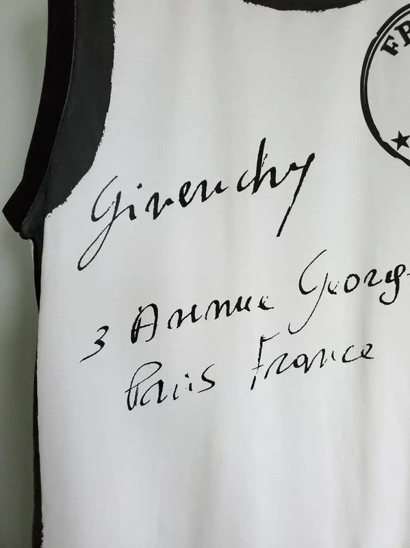 Givenchy Givenchy Summer Black Gray Logo T-Shirt 0089 Size M / US 6-8 / IT 42-44 - 7 Thumbnail