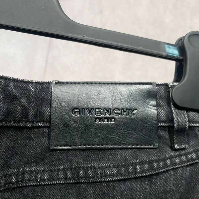 Givenchy Givenchy Black Cotton Ladies Shorts 0089 Size 23" - 3 Thumbnail