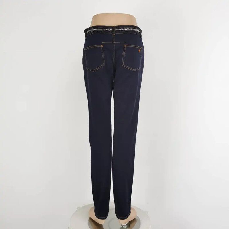 Givenchy Givenchy Dark Blue Cotton Women's Jeans 0089 Size 23" - 2 Thumbnail