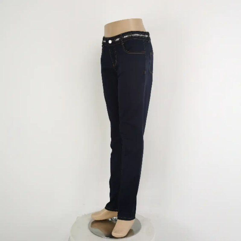 Givenchy Givenchy Dark Blue Cotton Women's Jeans 0089 Size 23" - 5 Thumbnail