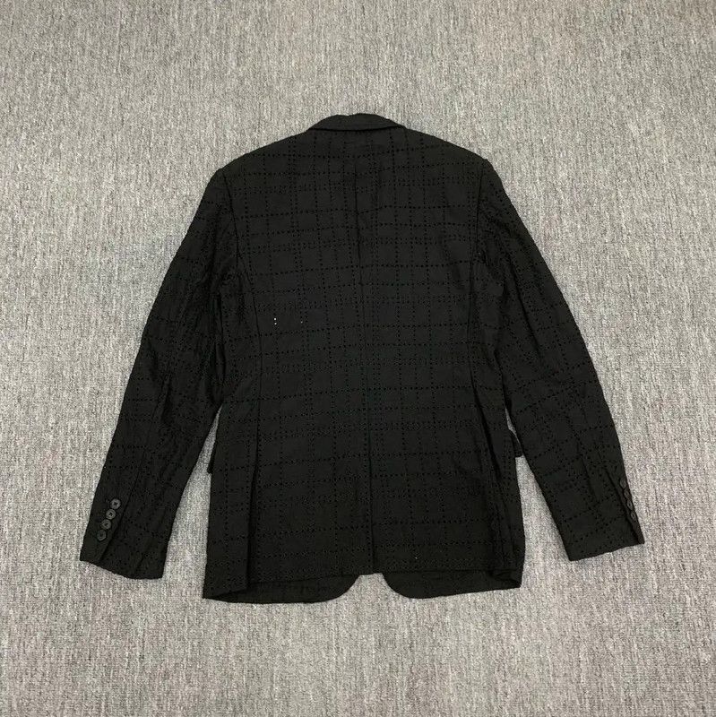 Givenchy Givenchy Black Cotton Women's Jacket 0089 Size L / US 10 / IT 46 - 2 Thumbnail