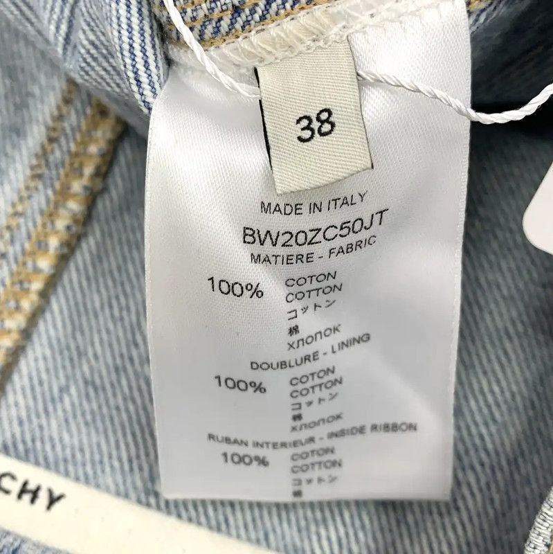 Givenchy Givenchy Blue Cotton Dress for Women 0089 Size S / US 4 / IT 40 - 8 Thumbnail