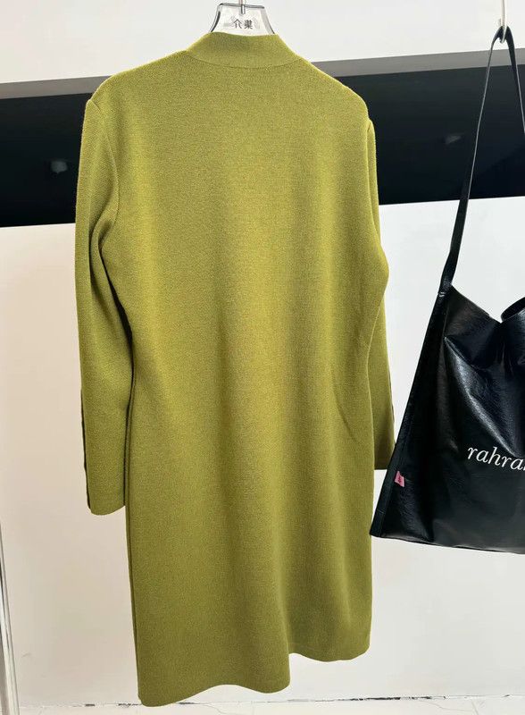 Givenchy Givenchy Green Wool Women's Dress 0089 Size ONE SIZE - 7 Thumbnail