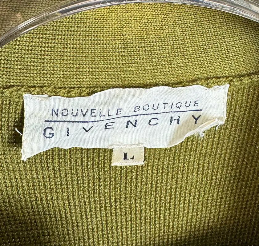 Givenchy Givenchy Green Wool Women's Dress 0089 Size ONE SIZE - 3 Thumbnail