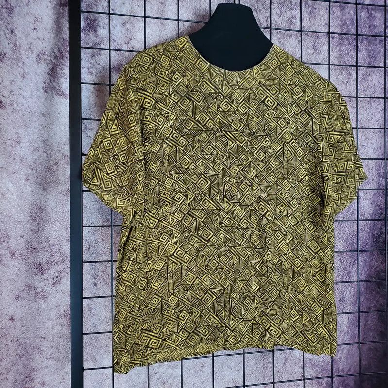 Givenchy Givenchy Summer Brown Silk Logo Short Sleeve T-Shirt 0089 Size M / US 6-8 / IT 42-44 - 4 Thumbnail