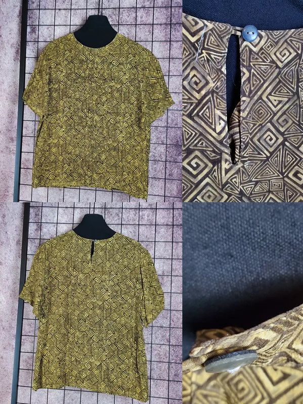 Givenchy Givenchy Summer Brown Silk Logo Short Sleeve T-Shirt 0089 Size M / US 6-8 / IT 42-44 - 3 Thumbnail