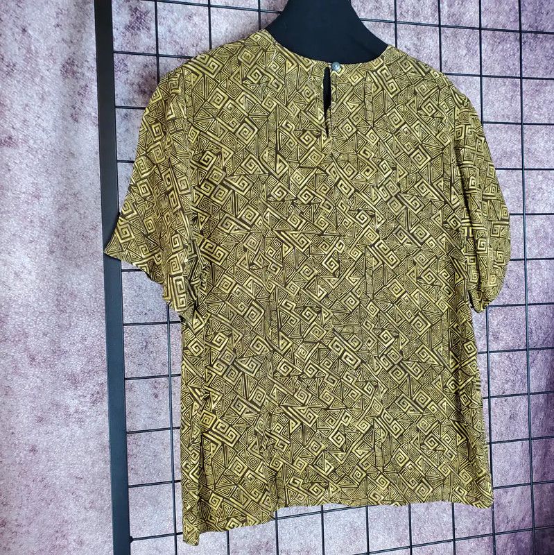 Givenchy Givenchy Summer Brown Silk Logo Short Sleeve T-Shirt 0089 Size M / US 6-8 / IT 42-44 - 7 Thumbnail