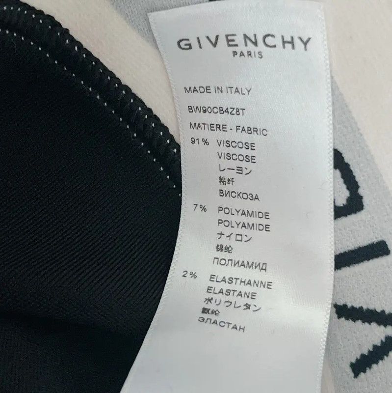 Givenchy Givenchy Black Long Sleeve Cropped Sweatshirt 0089 Size M / US 6-8 / IT 42-44 - 10 Thumbnail