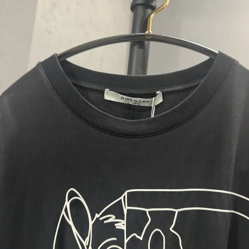 Givenchy Givenchy Black Cotton Women's T-Shirt 0089 Size XS / US 0-2 / IT 36-38 - 4 Thumbnail