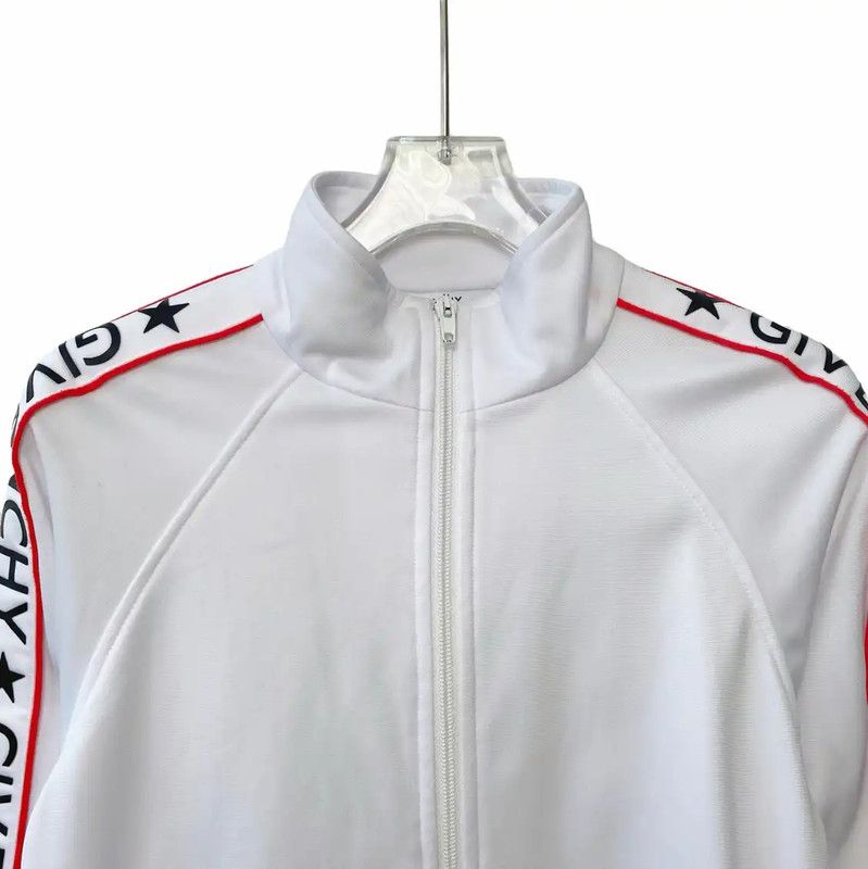 Givenchy Givenchy Women's White Cotton Jacket 0089 Size S / US 4 / IT 40 - 3 Thumbnail