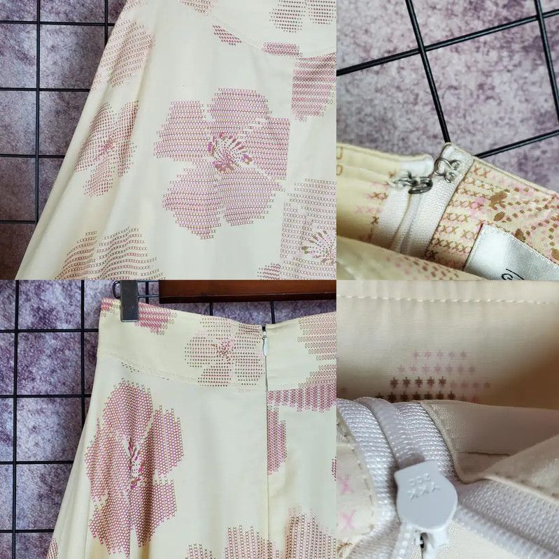 Givenchy Givenchy Floral Midi Skirt for Summer 0089 Size 23" - 6 Thumbnail