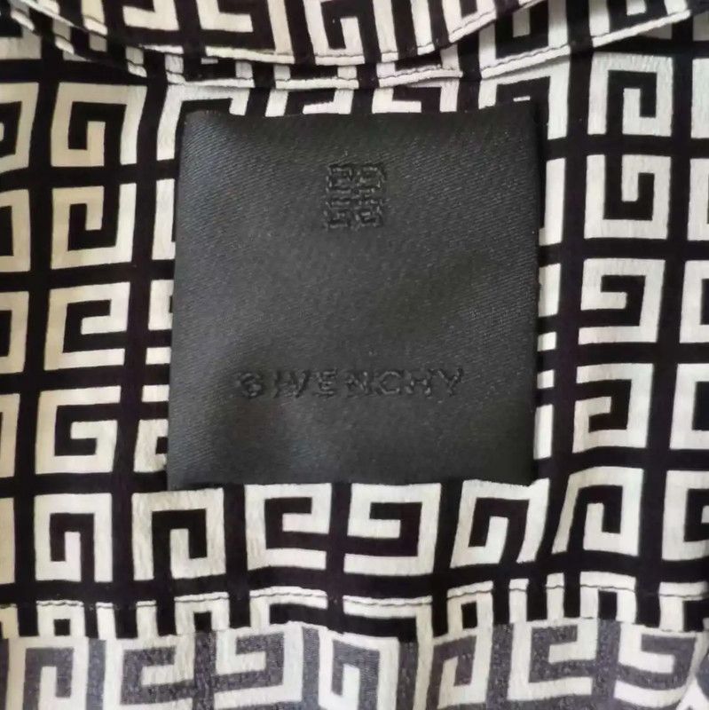 Givenchy Givenchy Black Dress with Graphic Design 0089 Size S / US 4 / IT 40 - 3 Thumbnail