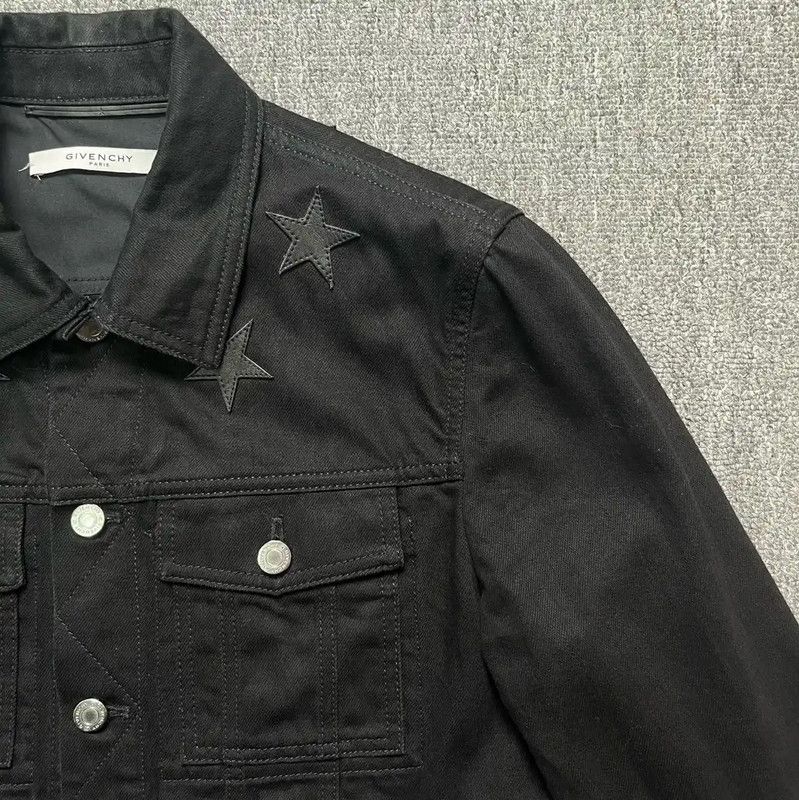 Givenchy Givenchy Black Cotton Women's Jacket 0089 Size M / US 6-8 / IT 42-44 - 3 Thumbnail