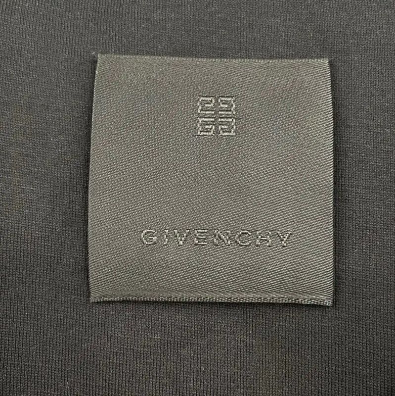 Givenchy Givenchy Black Cotton Short Sleeve T-Shirt 0089 Size L / US 10 / IT 46 - 3 Thumbnail
