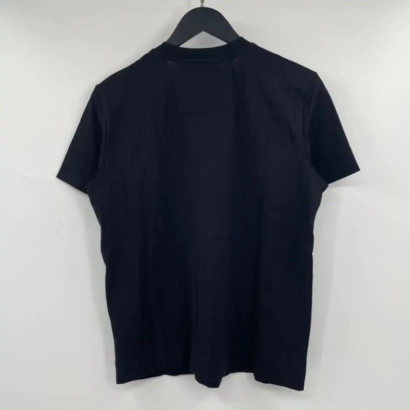 Givenchy Givenchy Black Cotton Short Sleeve T-Shirt 0089 Size L / US 10 / IT 46 - 2 Thumbnail