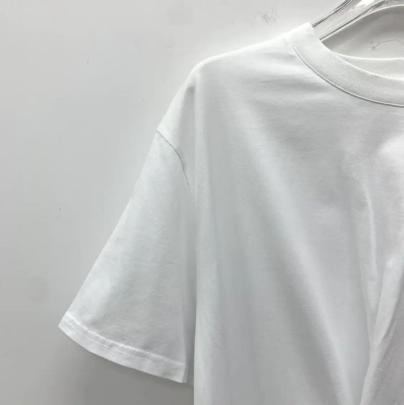 Givenchy Givenchy White Cotton T-Shirt for Women 0089 Size S / US 4 / IT 40 - 3 Thumbnail