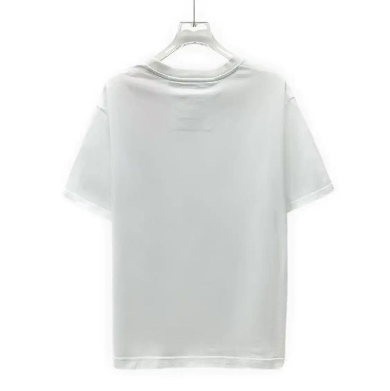 Givenchy Givenchy White Cotton T-Shirt for Women 0089 Size S / US 4 / IT 40 - 2 Thumbnail