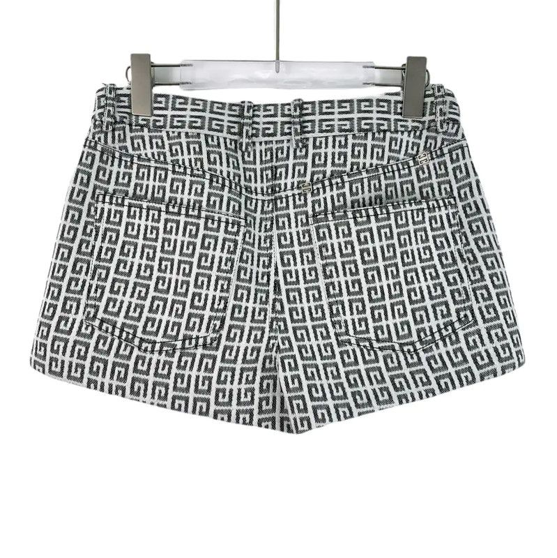 Givenchy Givenchy Women's Color Blocked Shorts 0089 Size 36" / US 14 / IT 50 - 2 Thumbnail
