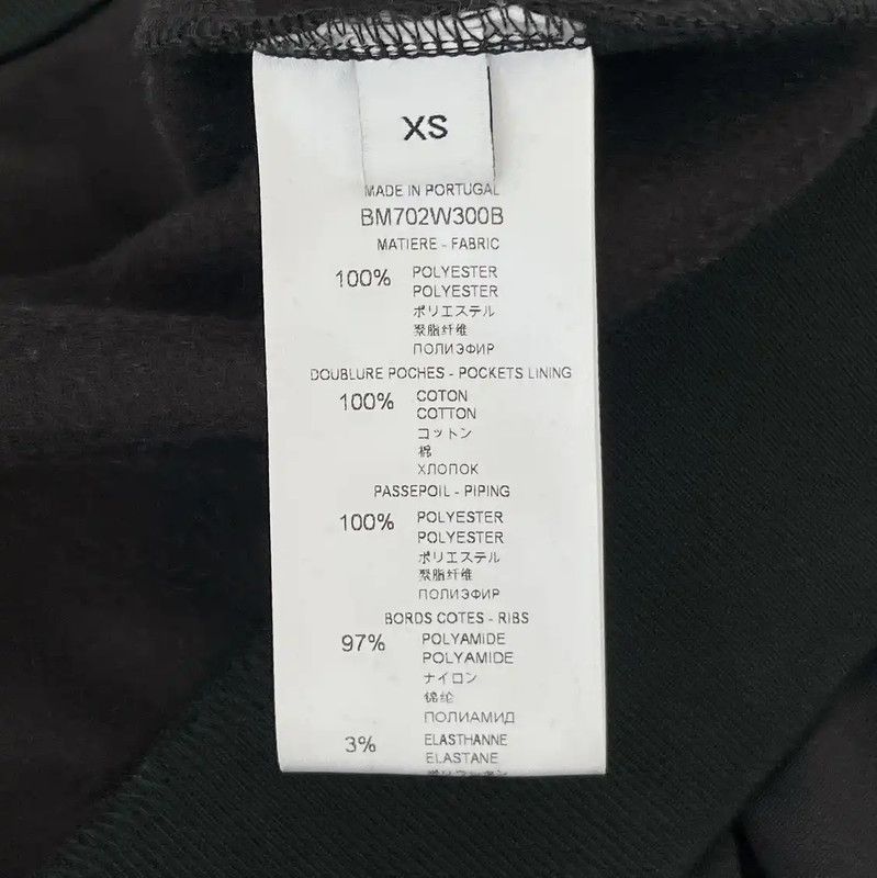 Givenchy Givenchy Black Zip-Up Jacket for Women 0089 Size XS / US 0-2 / IT 36-38 - 7 Thumbnail