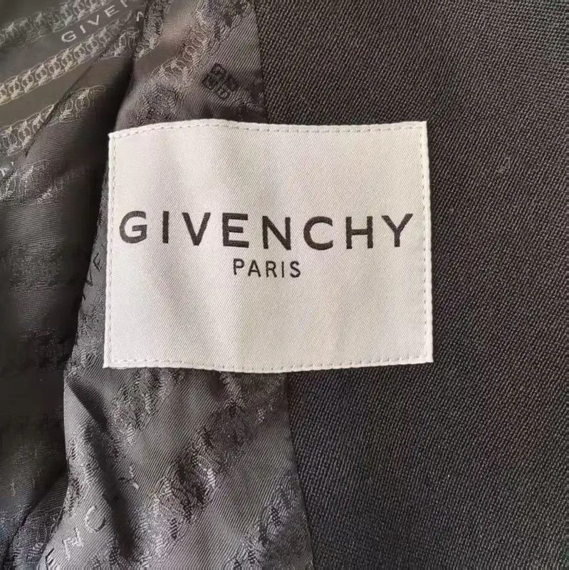 Givenchy Givenchy Black Women's Coat Size S 0089 Size S / US 4 / IT 40 - 6 Thumbnail