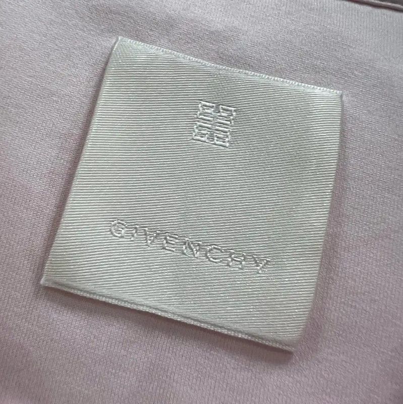 Givenchy Givenchy Pink Logo Short Sleeve T-Shirt 0089 Size S / US 4 / IT 40 - 2 Thumbnail