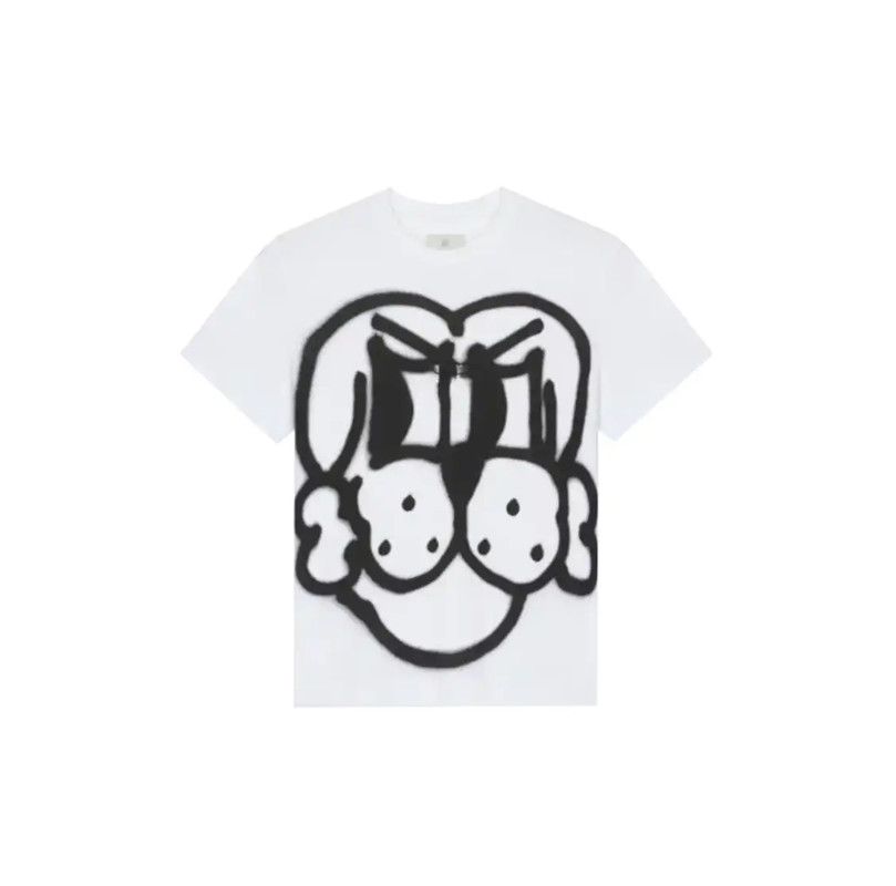 Givenchy Givenchy Women's Summer White Graphic T-Shirt 0089 Size S / US 4 / IT 40 - 3 Thumbnail
