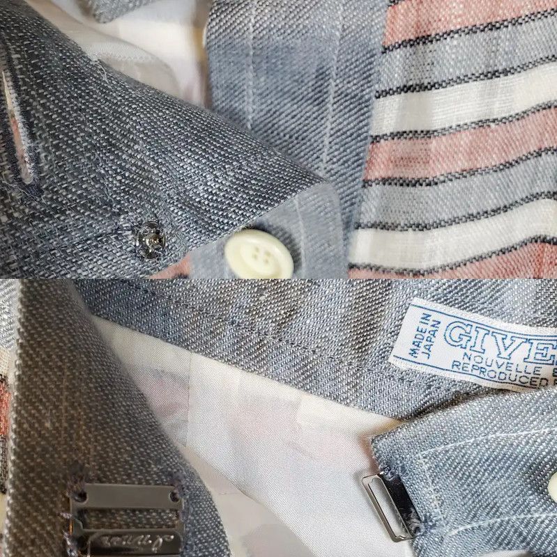 Givenchy Givenchy Gray Linen Short Sleeve Cardigan 0089 Size M / US 6-8 / IT 42-44 - 8 Thumbnail