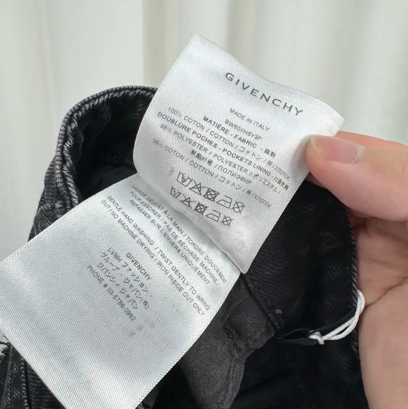 Givenchy Givenchy Women's Summer Grey Cotton Logo Shorts 0089 Size 26" / US 2 / IT 38 - 6 Thumbnail