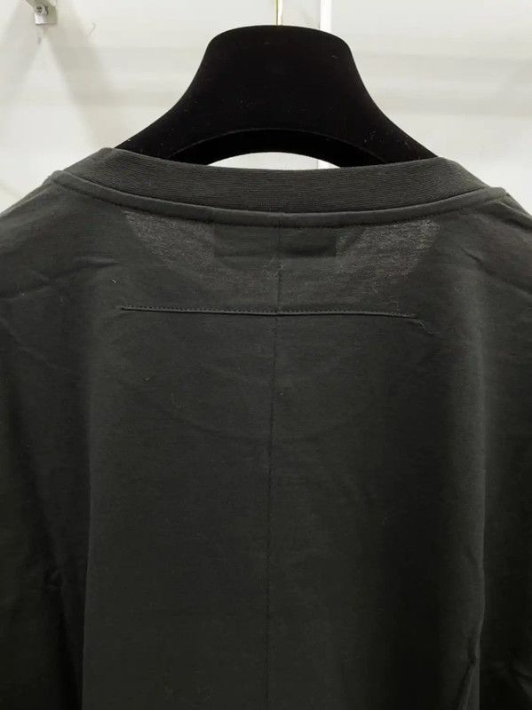 Givenchy Givenchy Black Short Sleeve Cotton Top 0089 Size L / US 10 / IT 46 - 10 Thumbnail