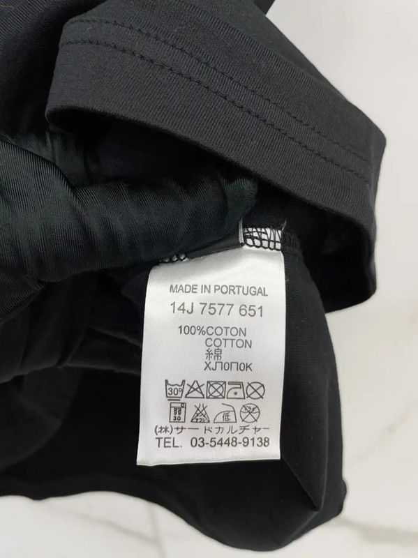 Givenchy Givenchy Black Short Sleeve Cotton Top 0089 Size L / US 10 / IT 46 - 9 Thumbnail