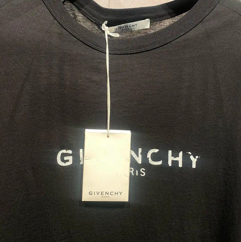 Givenchy Givenchy Women's Summer Black Logo T-Shirt 0089 Size S / US 4 / IT 40 - 2 Thumbnail